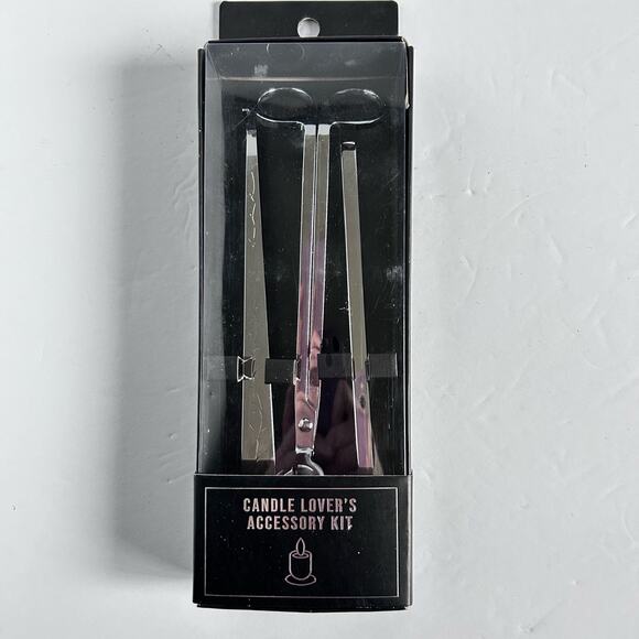 Stainless Steel Candle Accessory Set Wick Trimmer Snuffer Wick Dipper Gift Set - Picture 4 of 5